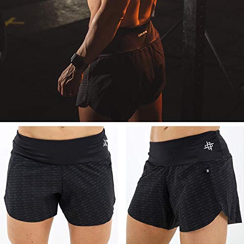 Shorts Hupi Fran Preto, Cor: Preto, Tamanho: Gg