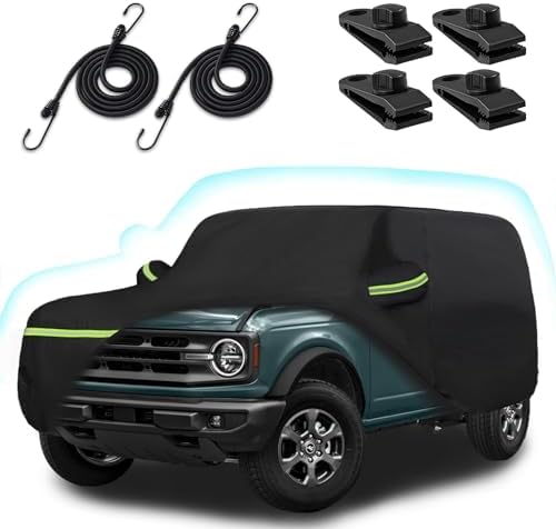 Waterproof Ford Bronco 4-Door Car Cover 2021-2024 - 6-Layer All Weather Protection