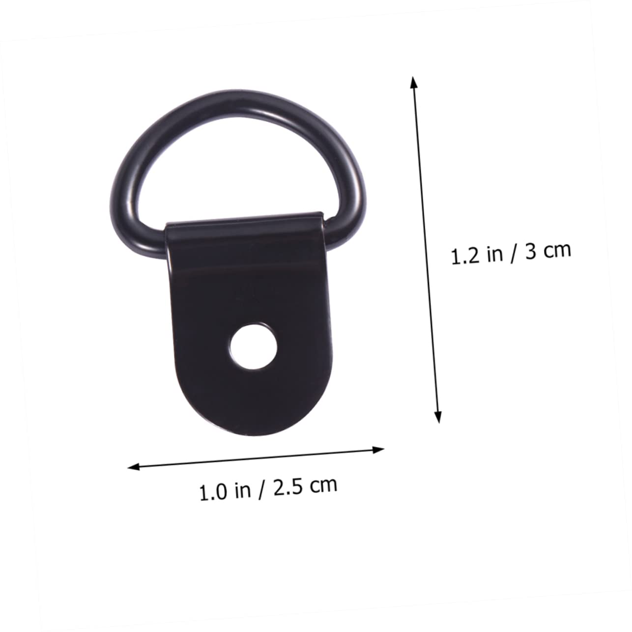 Artibetter 48pezzi Ganci d Ring Per Cornici Supporti Per Appendi Foto Ganci Parete Inossidabile Per Cornici e Opere d Arte Casa e Ufficio