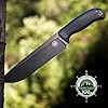 Off-Grid Knives - TRACKER-XXL Fixed Blade Knife, Cryo D2 Blade Steel, G10 Scales, Kydex Sheath, OG Lo-Pro Belt Attachment, Chopping, Camping, Bushcraft, Hunting, Survival (Blackout) #1