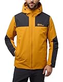 Jack Wolfskin Jasper Ins Jkt M Giacca, Safflower, S Uomo