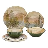 UPware Lakeside Pine 12-Piece Set