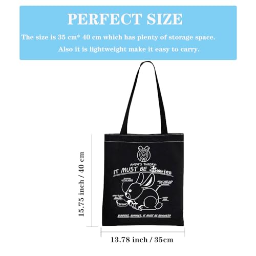 Bolsa tote inspirada en película de horror miniatura 4