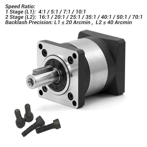 Réducteur planétaire Nema23 pour guidage précis de table rotative et axe CNC - 6