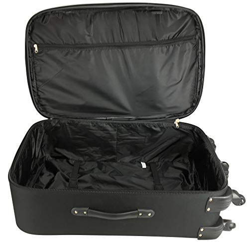 Mala De Viagem Grande 360 Lunar 2 Preta Sestini