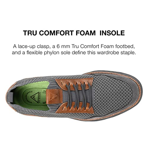 Vance Co. Men's Julius Loafer, Grey, 104