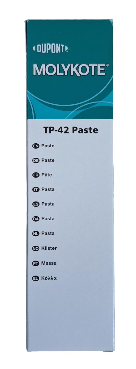 Molykote TP-42 - Haftende Fettpaste mit Festschmierstoffen für Oberflächen, die Waschungen oder starkem Druck ausgesetzt sind