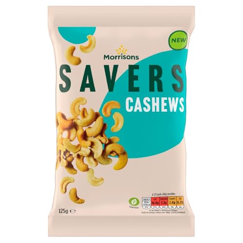 Morrisons Savers Salted Cashews 125g