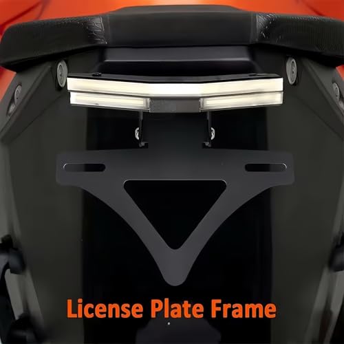 Plaque immatriculation moto support en alliage usiné durable