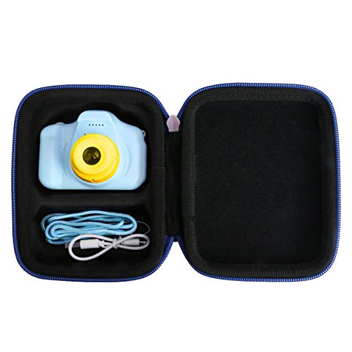 khanka Hard Travel Case Replacement for PROGRACE Kids Camera Children Digital Cameras (Blue)