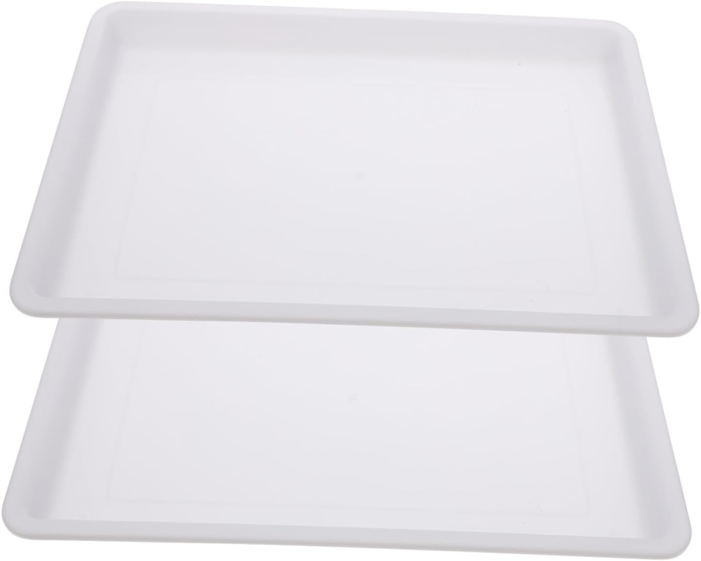 Gadpiparty 2Pcs Water Painting Trays Multi Functional Plastic Pigment Mixing Storage Trays for Art Craft Classroom and Home Use Durable and Easy to Clean