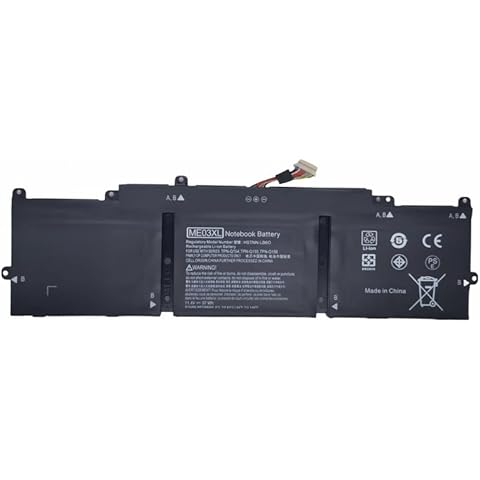Batterymarket 11.4V 37WH ME03XL Replacement Battery Compatibe with HP Stream 11 13-C010NR Notebook 787521-005 787089-541 TPN-Q154 TPN-Q155 TPN-Q156 Cover