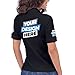 Pranboo® Custom Polo Shirt for Women, Golf Polo Shirt, Business, School, Casual Wear, and Sports Teams L Black