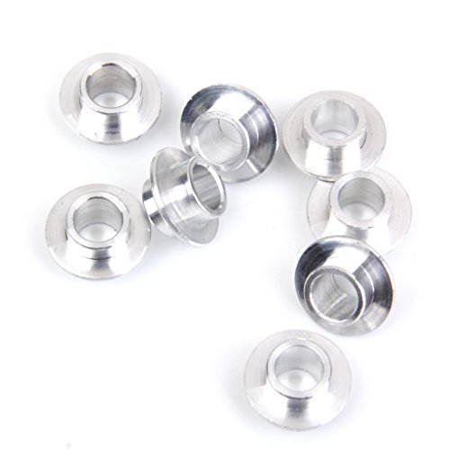 YIJU 8 Peças Bucha de Patim de Patins Espaçador de Rolamento de Patins + Roda de Patins de Patins em