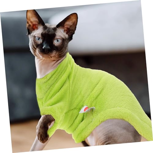 Toddmomy Roupas Para Animais De Estimação Roupas Para Gatos Sphynx Roupas De Inverno Para Animais De
