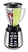 Oster Reverse Crush Counterforms Blender, with 6-Cup Glass Jar, 7-Speed Settings and Brushed Stainless Steel/Black Finish - BVCB07-Z00-NP0