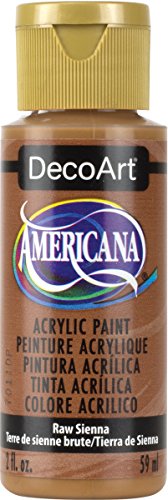 Image of DecoArt Americana Acrylic Paint, 2-Ounce, Raw Sienna