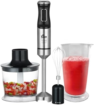 Kian - Mixer 3x1 Turbo Inox 127V 1000W