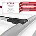 acpar Compatible with Volkswagen Amarok 2010-2016 Car Roof Rack Cross Bar Fly Model Grey
