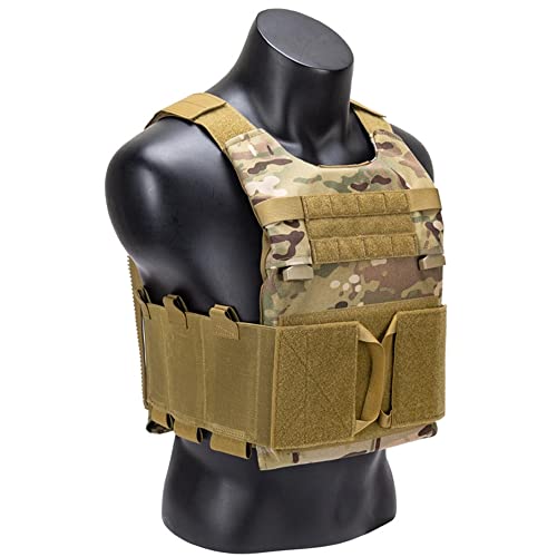 Uliontac Fcsk 1001D Nylon Tactical Lightweight Combat Clothing Molle Quick Release System Suit For Outdoor Games Training #TOP3