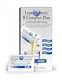 LivOn Laboratories Lypo–Spheric B Complex Plus – 30 Packets – 195 mg B Vitamins, Minerals & Cinnamon Per Packet – Liposome Encapsulated for Improved Absorption – 100% Non–GMO