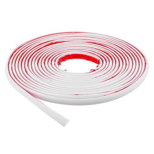Bord mural autocollant blanc pour masquer les imperfections