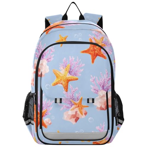 Sac à dos ordinateur portable enfants rose corail pour soulager le dos
