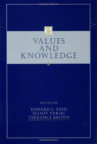 Values and Knowledge (Jean Piaget Symposia Series)