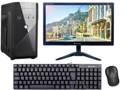 A-TECH Enterprises I Core i3 (4 GB DDR3/1 TB/1 GB SSD/Windows 10 Home/18.5 Inch Screen/ADONIS-I3-4-1TB) (Multicolor)