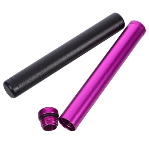 Estuche tubular de aluminio resistente al agua para almacenamiento miniatura 6