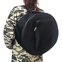 Snare Drum Bag Waterproof Drum Backpack Travel Drum Shoulder Bag Portable Drum Storage Case with Adjustable Strap and Padded Handle,14"
