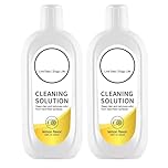 Bodenreiniger 500mL, 2er-Pack Zitronen, Reinigungsmittel Kompatibel mit Tineco FLOOR ONE S3/S5/S6/S7, iFLOOR-Serie, Bodenreinigungslösung Für Mehrere Oberflächen