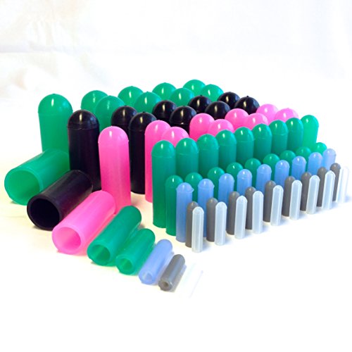 High Temp Masking Supply 160 Piece Silicone Rubber Plug and Cap Set - 1/16\" to 3/4\" Range - for Powder Coating, Painting, Ceramic Coating, Sealing Holes - Non-Toxic, Flexible, Reusable - Thumbnail 3