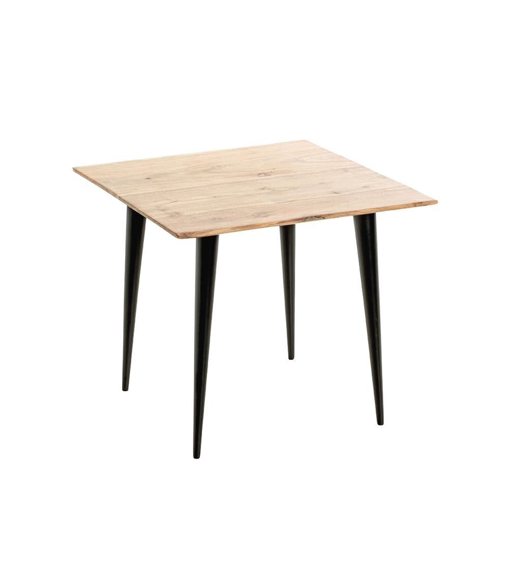 Table basse en bois massif d'acacia HAKU l46 x h41 cm