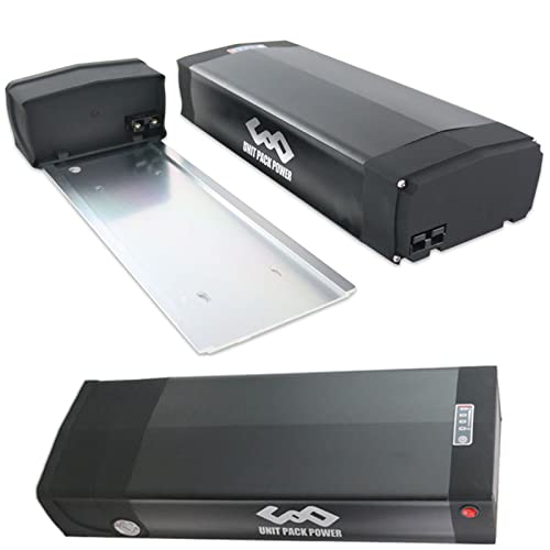 48 V -20AH E-Bike Battery 250 W/350 W/500 W /750W /1000W Pannier Rack Ebike Battery for 24/26/28 Inch V-Brake Rear Wheel Bike Mifa, Aldi, Prophete, Rex