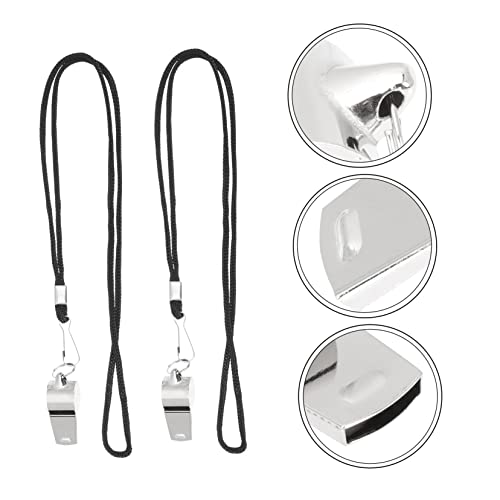 Silbatos profesionales para árbitro, 2 piezas miniatura 2