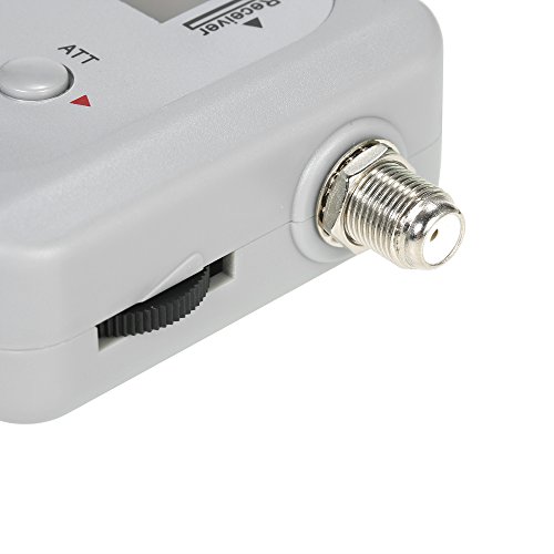 Lasamot Medidor Digital de Sinal por Satélite, Localizador de Sinal por Satélite, Medidor de Sinal p