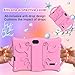 Android Kids Tablet 7 inch Tablets for Kids, 4GB RAM 32GB ROM Quad Core Toddler Tablet with Shockproof Case, Parental Control, WiFi, Bluetooth, 3000mAh Battery, Dual Camera, Educational, Game, Pink