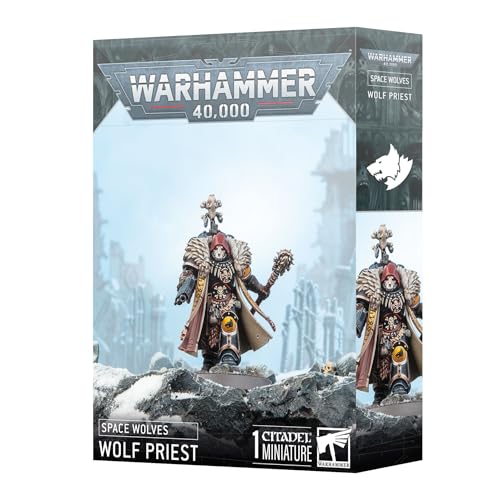 Warhammer 40K Miniatura Space Wolves Wolf Priest miniatura 1