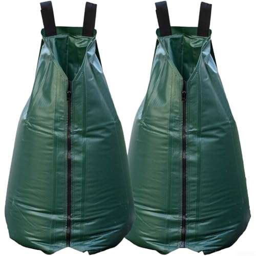 Sac d'arrosage pour arbre à libération lente lot de 2 poches d'irrigation racinaire 78L