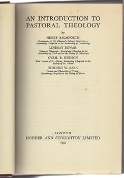 Hardcover An introduction to pastoral theology, Book