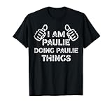 Christmas Paulie DOING Paulie THINGS lazy Halloween costume T-Shirt