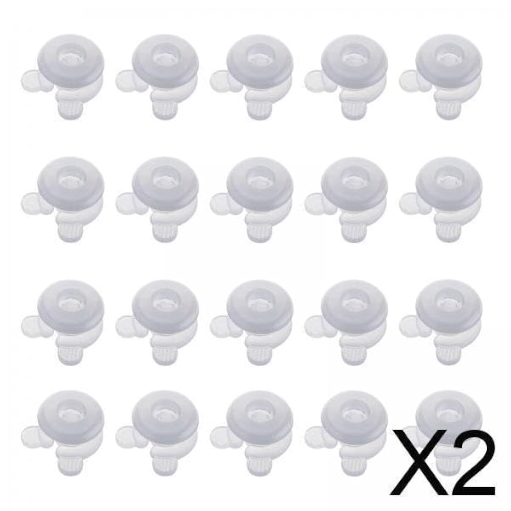2x20 Pieces Duvet Clips Non Slip