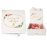 Will you be my Maid of Honour proposal question box | Luxury hard box & Ribbon gift | I can't say I do without you | Rigid box with ribbon closure