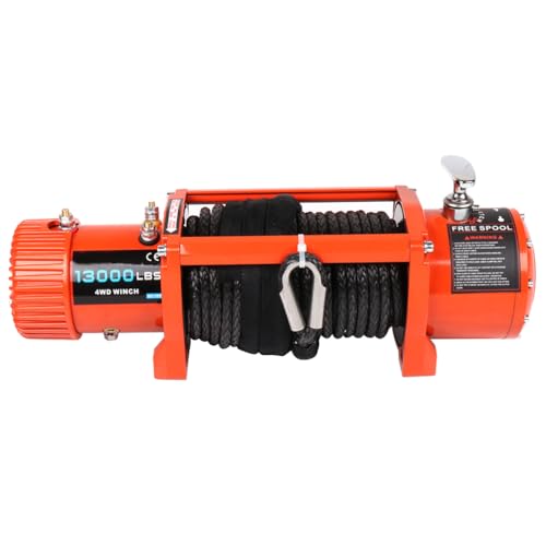 Winch eléctrico SCITOO 13000 lbs 12V con control remoto miniatura 3