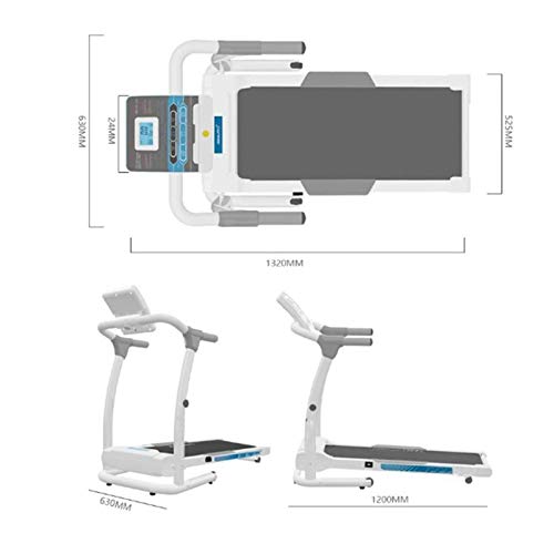 Image of Treadmill Folding Electric Motorised Walking Running Exercise Fitness Machine Automatic Adjustable Incline Anti Shock Hand Grip Pulse Sensor