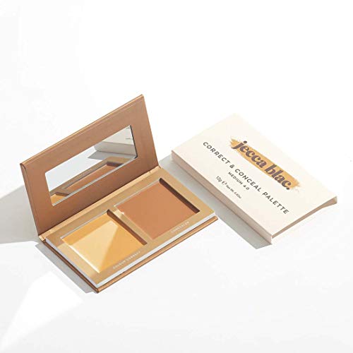 Jecca Blac Correct & Conceal Palette Medium 4.0, Vegan, Gender Neutro e LGBTQ Inclusive Make Up