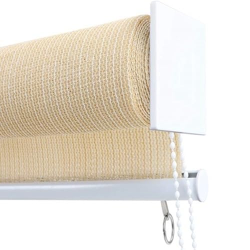Store enroulable pour terrasse extérieur avec poteau aluminium - 7