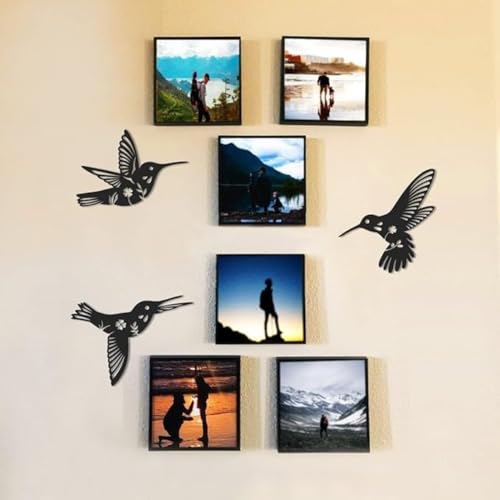 Image of BLIND SHOP 3 Bird Wall Sculpture for Home Decor | Wall Sculpture Home Decoration | Metal Art | Metal Wall Art |Wall Decor (Size 25 X 20 X 1.5 CM)