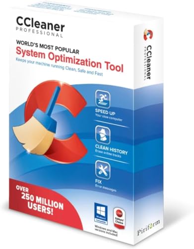 CCleaner Professional Plus I 3 Geräte | (Product Keycard) | Aktivierungscode per Post